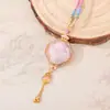 Estilo Retro Brocado de Canción Ruyi Flor de Ventana Colgante DIY Nuevo Estilo Chino Accesorios a Juego Regalos Culturales y Creativos Colgante de Brocado de Canción