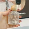 Frasco Dispensador de Perfume de Alta Qualidade 100ml Grande Capacidade Borrifador de Rosca Frasco Vazio 50ml Portátil Pressão Frasco de Reposição