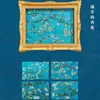 Pinturas Famosas Mundiais, Pinturas a Óleo, Porta-retratos, Ímãs de Geladeira, Ímãs de Madeira com Cola, Presentes Criativos Culturais, Artesanato Decorativo Retrô