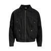 Jaqueta Jeans Acolchoada Estilo Retrô Vintage Americano Oreeta para Homens e Mulheres, Marca Tendência High Street Jaqueta de Trabalho, Feita Sob Medida