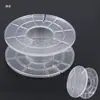 Estrutura de Indutor Transparente ABS Divisor de Frequência Bobina de Indutor Oca Carretel Suporte Redondo de Plástico Carretel de Fio Integrado Áudio