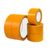 Cinta Washi Naranja con Alta Adhesión para Marcado de Pintura de Piso Epoxi y Separación de Color, Adhesivo sin Residuos, Enmascaramiento para Pintura en Aerosol Automotriz, Resistente a Altas Temperaturas