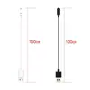 Aplicable a la línea de carga de la pulsera OPPO 2 Band2 OBB211, cargador de línea de atracción magnética, línea magnética Negro y Blanco