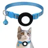 Collar para Gato con Airtag y Cascabel, Seleccionado Cuidadosamente, Best-Seller Transfronterizo, Collar Reflectante para Gato, Collar de Posicionamiento para Mascotas