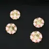 Botão Estilo Chanel Cabeça de Leão em Renda para DIY Corda de Couro Trançada à Mão Botão Decorativo Acessórios para Casaco Suéter
