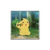 Broche de Elfo Pet Fofo Pika Insígnia de Metal Acessório para Roupa Alfinete de Lapela Padrão Redondo Venda por Atacado de Fábrica