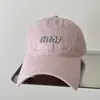 Gorra de Béisbol Rosa Estilo Japonés para Mujer, Versión Coreana de Verano, Protección Solar Versátil, Gorra de Pico Adelgazante para Hombre Taak