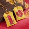 Bolsita Aromática para el Festival del Medio Otoño, Bolsita Estilo Chino, Bolsita para Colgar en el Cuello, Colgante de Bolsa de la Suerte Estilo Chino, Bolsa de Bendición para la Buena Suerte y el Éxito Académico, Bolsa Vacía