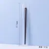 Pincel para Detalles de Precisión del Ojo Lana Suave Ultradelgada Párpado Hasta el Párpado Inferior Pincel de Hoja Forma Plana Cabeza Plana Muy Fina Forma de Media Luna Pincel para Delineador