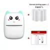 Mini Impresora Portátil Inalámbrica de Venta Caliente Transfronteriza Se Puede Conectar a Teléfono Móvil Pequeña Impresora de Fotos Autoadhesiva para el Hogar
