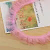 Encaje Plegado Cinta Encaje Adornos Accesorios Ropa de Muñeca DIY Accesorios para el Cabello Materiales para Hacer Flores para la Cabeza de Niños Bebé