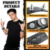 Novo Estilo Europeu e Americano Conjunto de 4 Peças Pulseira de Corrente Punk Pulseira Personalizada Masculina Pulseira Estilo Hip-Hop com Rebites