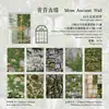 Mo Mo Papel Kraft Branco Material Oco Papel-Paisagem Natural Série de Livros 21 Folhas 6 Estilos Decoração de Caderno Colagem