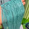 Cuentas cuadradas de pino verde rosa turquesa prensado 2X2mm Accesorios de ropa DIY Mimi Beads