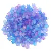 Miçangas Estrela de Cinco Pontas em Acrílico Acessórios para Joias DIY Pulseira Colar Miçangas Estrela de Cinco Pontas Douradas Luminous Pulseira com Miçangas