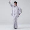 Novo Conjunto de Camisa Solta Bordada com Folhas de Bambu Estilo Nacional Unissex Chinês, Uso Diário para Dançarinos, Roupa de Treino