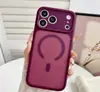 Funda para Teléfono Móvil Apple 17 Pro Transfronteriza 2.5mm Tacto Piel Agujero Fino Anti-Caídas Protectora Funda Oficial Tpu Magnética