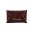 Bolso de Mano Retro con Patrón de Serpiente 2025 Principios de Otoño Nuevo Estilo Bolso Sencillo tipo Sobre con Bordes Metálicos Elegante Bolso de Mano para la Noche
