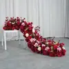Salão de Festas de Casamento e Aniversário Arranjos de Flores Artificiais, Arranjos de Flores para Mesa Longa, Arranjos de Flores de Chão, Decoração de Cenário, Flores Artificiais, Arranjos de Flores Artificiais Prontos
