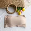 Sujetador Bandeau sin Costuras Anti-Exposición para Pechos Pequeños, Hermoso Camisole con Espalda Cruzada, Sujetador Push-Up Antideslizante para Mujeres