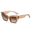 Nuevas Gafas de Sol de Moda Clásicas Retro Europeas y Americanas Ins Simples Casual Ojo de Gato Para Todo Tipo de Combinación Gafas de Sol para Exteriores