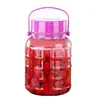 Frasco de vino de vidrio envío 30 kg 40 kg burbuja gruesa botella de vino grifo recipiente de vino sin plomo barril de vino frasco de vino