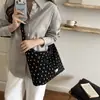 2026 Nueva Bolso Rayado de Moda para Viajar, Gran Capacidad, Diseño Sencillo de Nicho, Bolso de Axila para Mujer, Bolso de Hombro para Dama