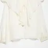 Z Estilo Europeu e Americano Transfronteiriço 2026 Nova Moda Elegante Roupas Femininas Atacado Camisa Decorativa em Camadas de Renda 5029066