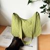 2025 Novo Estilo Personalizado Casual Bolsa Pequena de Mão para Mulheres Bolsa Elegante de Axila Bolsa Crescente Estampada para Pendular Bolsa de Axila
