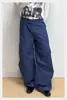 Pantalones de Trabajo Lavados Estilo Retro Americano 2026 Hip-Hop Pierna Ancha Largo Hasta el Suelo Casual Unisex Modernos
