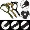 Corda Tática para Arma Cs Real Ventilador Militar Corda de Segurança Diagonal para Exterior Ponto Tático de Nylon Diagonal para Exterior Corda de Cinta Tática
