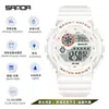 Reloj Infantil Sanda Más Vendido Pantalla Única Color Caramelo Multifuncional Deportivo Impermeable Estudiante Reloj Electrónico para Hombre y Mujer