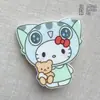 Clip para el Cabello Creativo de Oso de Dibujos Animados, Hongo, Fresa, Pelo de Gato, Lindo y Versátil, Pasador para el Cabello de Niña, Pinza de Pato, Accesorio para el Cabello Energético para Mujeres