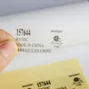 Etiqueta de Código QR, Uma Coisa, Um Código, Etiqueta Mutável, Número de Série, Código em Execução, Personalização de Etiqueta de Código de Barras à Prova d'Água e Resistente à Temperatura