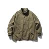 Beijie marca de moda americana para hombre 2024 primavera nuevo lavado chaqueta de trabajo para hombre retro bordado cuello alto chaqueta