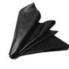Piel de becerro de primera capa ultrafina, cuero para chaqueta DIY, reparación de ropa de cuero, cuello de cuero 0.7mm negro piel de vaca real