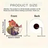 Impresión Plana 2D Animales Locos 2 Imán para Refrigerador Nick Judy Llavero Acrílico Mochila Colgante Lindo