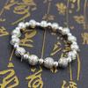 Estilo étnico Miao pulseira de prata imitação prata pulseira de prata antiga rindo Buda bravo Sakyamuni correndo Jianghu best-seller jóias atacado