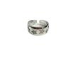 Anillo de Lujo Ligero de Estrella de Cinco Puntas para Mujer, Calidad del Aire Geométrico Hueco, Anillo Abierto Versátil, Tendencia de Anillo para Dedo Índice con Diseño de Nicho