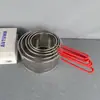 Cesta de Fritura em Aço Inoxidável Comercial Longa para Batatas Fritas Cesta de Fritura para Fritadeira Elétrica Cesta de Fritura Filtro Malha de Fritura Peneira Espessada