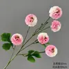 Flor de material para simulação de casamento auditório de casamento rosa teto instalação suave arranjo de flores para guia de caminho flor de seda layout de cena de hotel