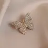Broche de Borboleta Roxa, Alto Padrão, Luxo Leve, Broche Feminino de Alto Padrão, Corsage Anti-Exposição, Acessórios Versáteis para Terno Venda por Atacado