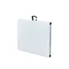 Mesa plegable de moldeo por soplado portátil para exteriores Mesa para entrenamiento y conferencias Mesa para puesto de mercado nocturno Mesa simple para apartamento pequeño