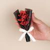 Ramo pequeño de flores secas frescas para el 38.º Festival. Mini caja de regalo de gypsophila. Regalo de cumpleaños hecho a mano. Regalo de acompañamiento.