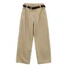 COMOS CMS 2026 Outono Jeans Minimalista de Cintura Alta e Perna Reta Feminino Versátil para o Trabalho Emagrecedor Calça Longa 260105