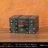 Caja de Joyería Nueva Caja de Almacenamiento de Madera con Cerradura Caja de Almacenamiento Caja de Embalaje de Piedra Caja de Madera Estilo Retro Personalizado Venta al por Mayor