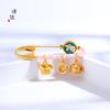 Pin de oro antiguo de color fuerte y duradero que no se desvanece durante mucho tiempo, accesorios de bricolaje, seguridad para mujeres embarazadas, regalo para bebé, luna llena de bebé, femenino