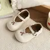 Zapatos de Princesa Cómodos Estilo Francés Mary Janes 2026 Zapatos de Una Sola Pieza Vestido de Actuación para Niña Verano Zapatos de Cuero para Niña