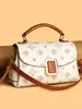 Bolsa transversal feminina vintage, novo modelo 2026, bolsa de ombro debaixo do braço, bolsa de mão com aba, multi-compartimentos, bolsa versátil