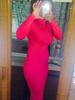 Amazon Supply Vestido Bandagem Outono e Inverno Wish Europeu e Americano Manga Longa Sexy Feminino Noite Loja Vestido Cor Sólida